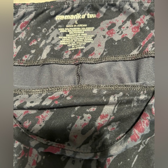 Marika Tek capri leggings women’s size large. - Picture 3 of 5